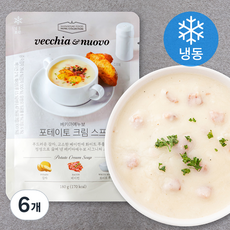 베키아에누보 포테이토 크림 스프 (냉동), 180g, 6개