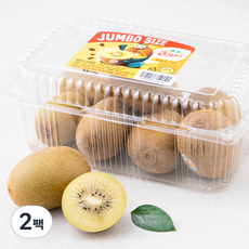 제스프리 썬골드 키위 점보 대과 8~10입, 1.4kg(8~10입), 2개