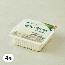 강릉초당두부 초당두부, 340g, 4개