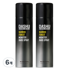 다슈 포 맨 밤부 포레스트 몬스터 하드 스프레이, 50ml, 6개