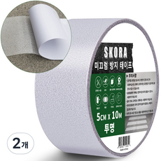 Skora 防滑膠帶 透明 5cm x 10m, 2個