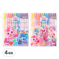 STUDIO EIGHT 奇妙萌可 酸甜彩色鉛筆組, 12色, 4套