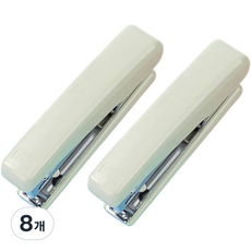 deLi 得力 圓頭迷你釘書機 10號針 粉彩款, 粉彩綠, 8個