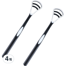 i-bren 刮舌器 黑色, 100g, 4個