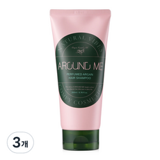 어라운드 미 퍼퓸드 아르간 헤어 샴푸, 3개, 200ml