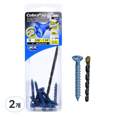 Cobra Tab 錨栓 壁虎 水泥螺絲 620W, 2套