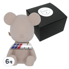 라띠크제이 엠블럼베어 차량용 방향제, 6개