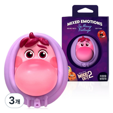 스턴 인사이드아웃2 당황이 리필형 차량용 방향제, 3개, 시티맨드시크