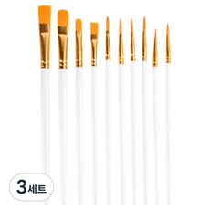 City 白色水彩筆, 3套, 10種