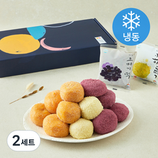 제주사월 5종혼합 오메기떡 60g x 10개입 세트 (냉동), 2세트