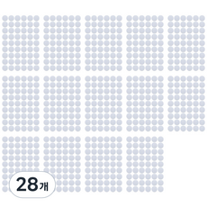 메이징초이스 가구 흠집 스티커 화이트, 28개