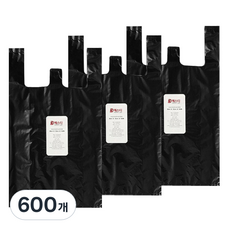 에스디 A급마트용봉투 흑색, 3L, 600개