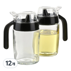 시노글라스 원터치 오일병 블랙, 250ml, 12개
