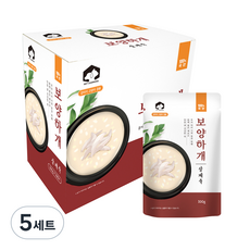 펫러닝 반려동물 보양하개 삼계죽 주식파우치 10p, 닭, 1kg, 5세트