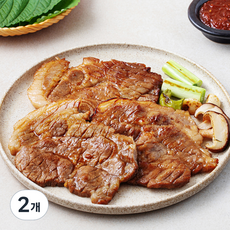 양념 목심 칼집 구이, 1kg, 2개