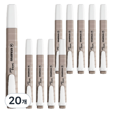 스타빌로 스윙쿨 네이처 형광펜, 193 웜 그레이, 20개