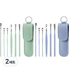 摩納哥橄欖手味上癮耳簽 6 袋套組薄荷+藍色, 2組