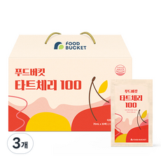 푸드버킷 몽모랑시 타트체리즙 100, 2.1L, 3개