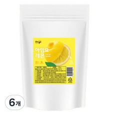 아임요 레몬 동결건조 과일, 20g, 6개