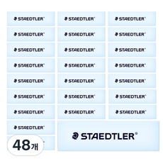 STAEDTLER 施德樓 滑動橡皮擦補充芯, 粉彩藍, 48個