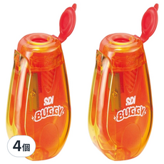 SDI 手牌 蟲蟲樂團削筆器 大筆專用 0123J 11mm, 4個, 顏色隨機