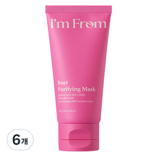 I'm from 甜菜根毛孔潔淨面膜 70g, 6條, 1條