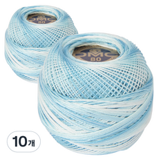 D-M-C No.19 80 梭織花邊線 10p, 67號, 10個