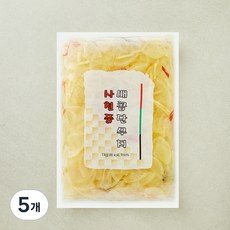 사천풍 매콤단무지, 1kg, 5개