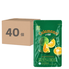 NOKCHAWON 綠茶園 金橘果汁飲料, 40個, 170ml