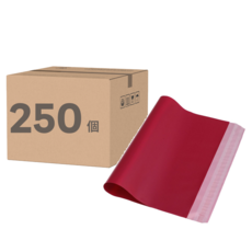 Wonpojang Industry HDPE 洋紅色快遞袋, 250個
