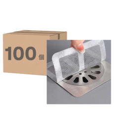排水孔濾網, 白色, 100個