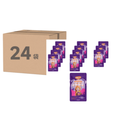 MOOCHIE 姆吉 全年齡貓肉泥系列 田園蔬菜, 雞肉紫薯, 75g, 24袋