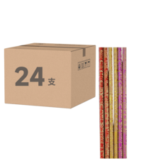 好運來 尺6福德正神 土地公燙金香 WC62-6A 3色, 24支