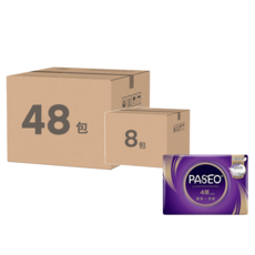 PASEO 精巧手帕紙 4層, 38張, 48包