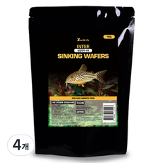 쥬맥스 인터 싱킹와퍼 사료, 150g, 4개