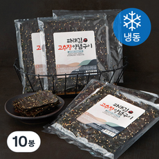 아라장 고추장맛 파래김구이 (냉동), 10봉, 48g