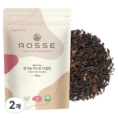 로쎄 유기농 미스트 다질링 티 리필용 파우치, 100g, 1개입, 2개
