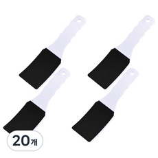 포밍홈 효과적인 발각질제거 흰색 주걱형, 100g, 20개, 1개입
