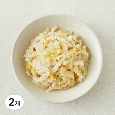 킨더가든 우리아이 백김치 볶음, 80g, 2개