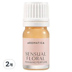 아로마티카 퓨어 앤 소프트 페미닌 퍼퓸 센슈얼플로럴, 5ml, 2개 5ml, 2개