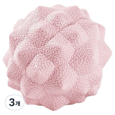 쏙쏙채움 시원한 심플 마사지볼 6.5cm, 3개, B타입 핑크