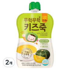 이유케어스 무럭무럭 키즈죽, 단호박, 2개, 100g