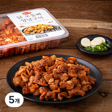 한강씨엠 닭 오돌뼈 양념구이, 500g, 5개
