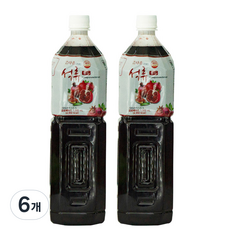 파낙스 참다음 석류 골드 음료베이스, 1.5L, 6개