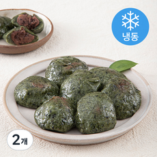 시루조아 모시팥 절구떡 (냉동), 500g, 1개입, 2개