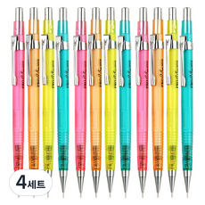 munhwA 製圖自動鉛筆 螢光4種 x 3入組, 0.5mm, 4套