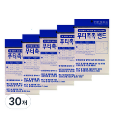 푸티촉촉 풋밴드 M, 4개입, 30개