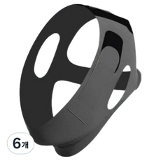 입벌림 입호흡 방지 수면밴드 블랙, 6개