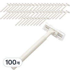 刮鬍刀 B0967 白色, 1件, 100個