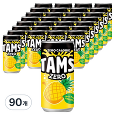 탐스제로 파인애플, 210ml, 90개